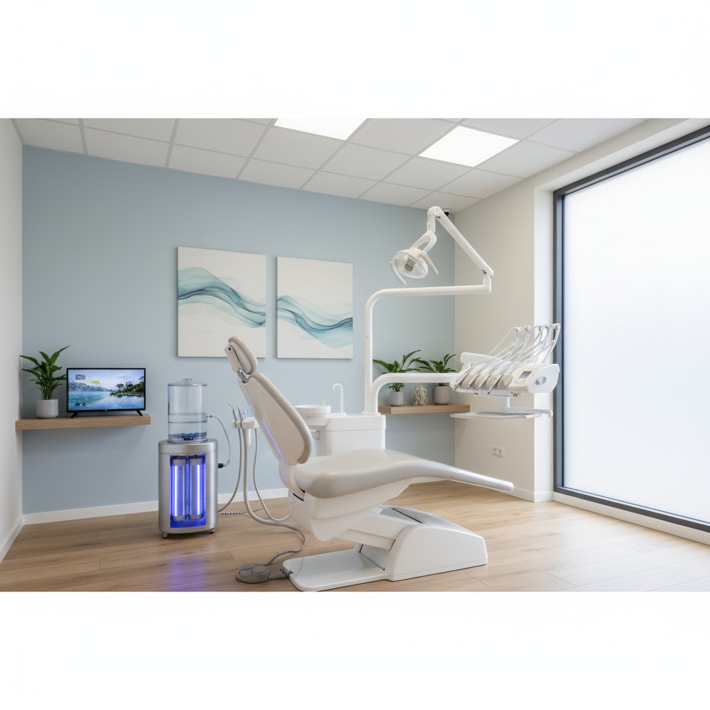 Água da cadeira sob controle: automação e testes que protegem o paciente