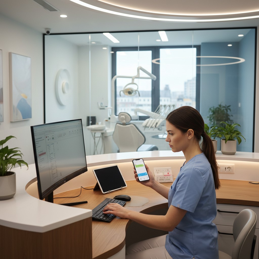 Assistente virtual no consultório odontológico: atendimento 24/7 sem perder o toque humano