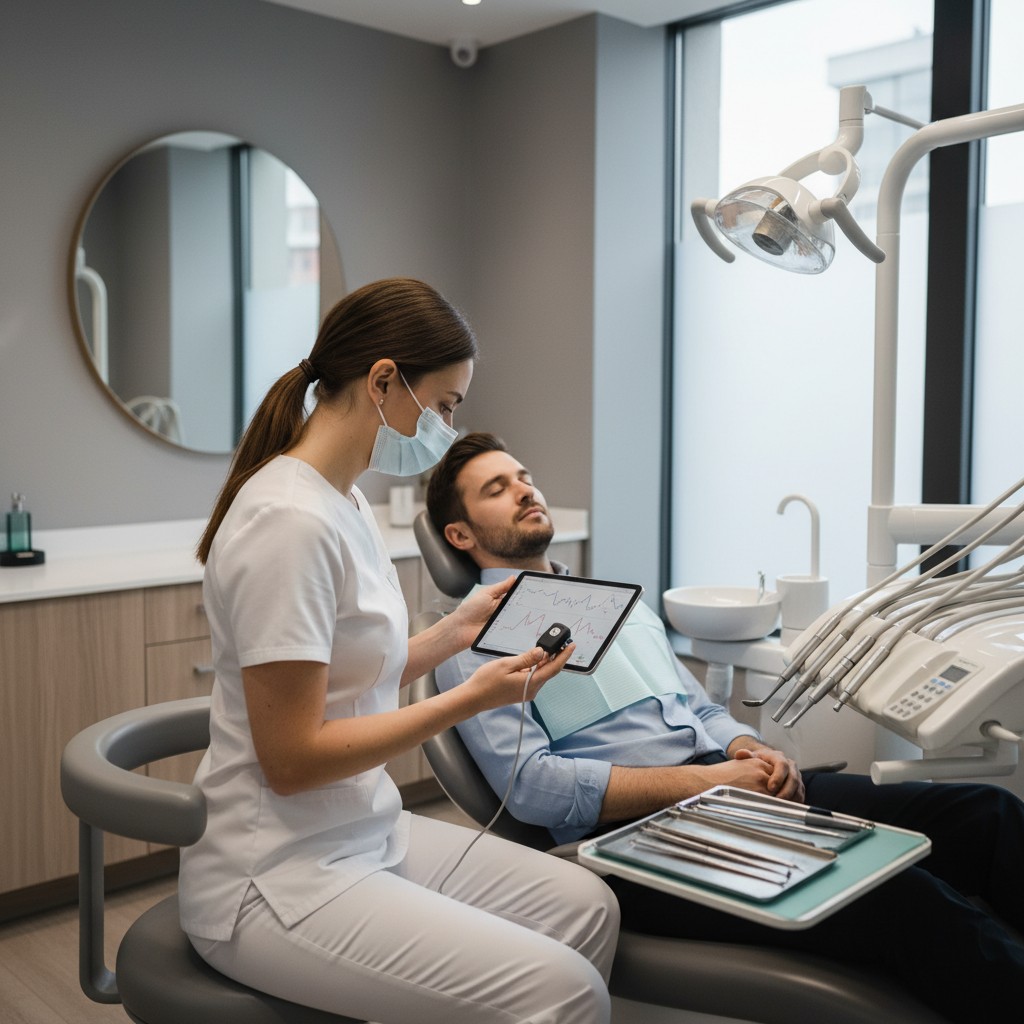 Biometria na cadeira: sinais do paciente que guiam a prática clínica