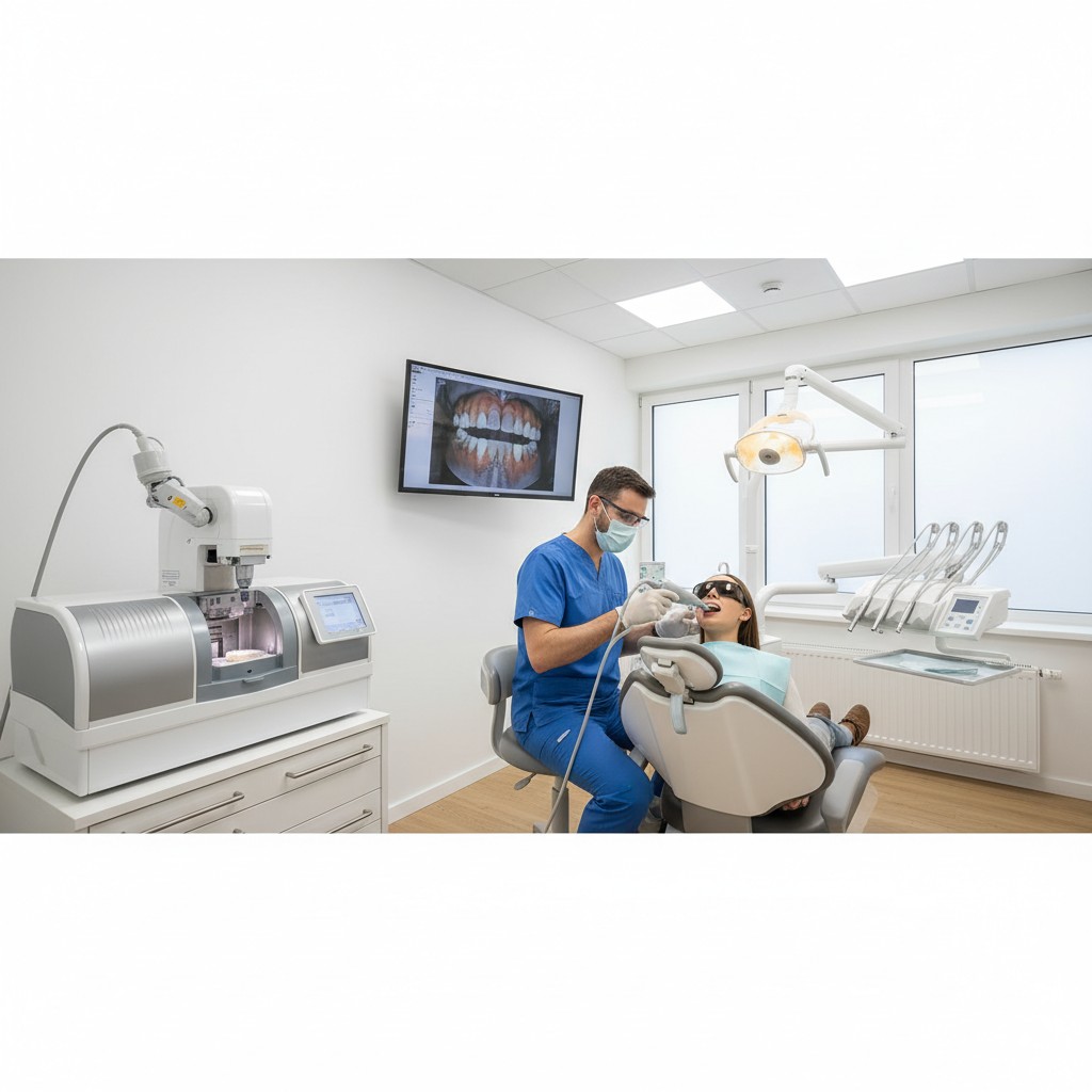 CAD/CAM na cadeira: restaurações em uma sessão com precisão clínica