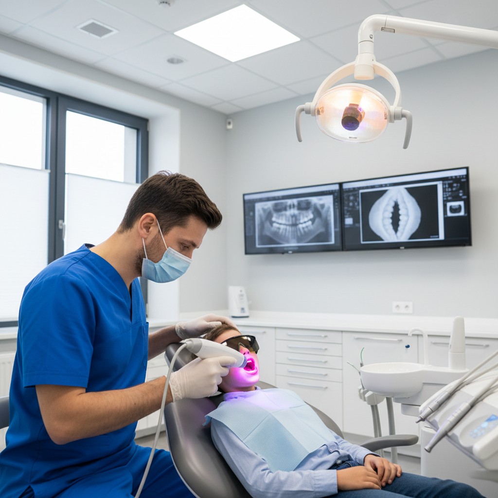 Cárie infantil sob fluorescência: diagnóstico precoce com segurança