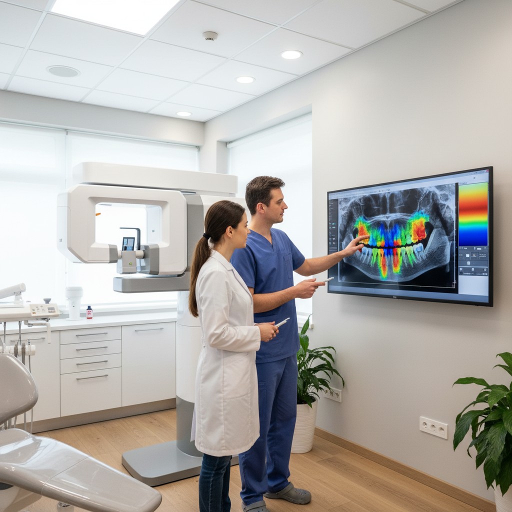 CBCT espectral na odontologia: contraste e decisões clínicas com precisão