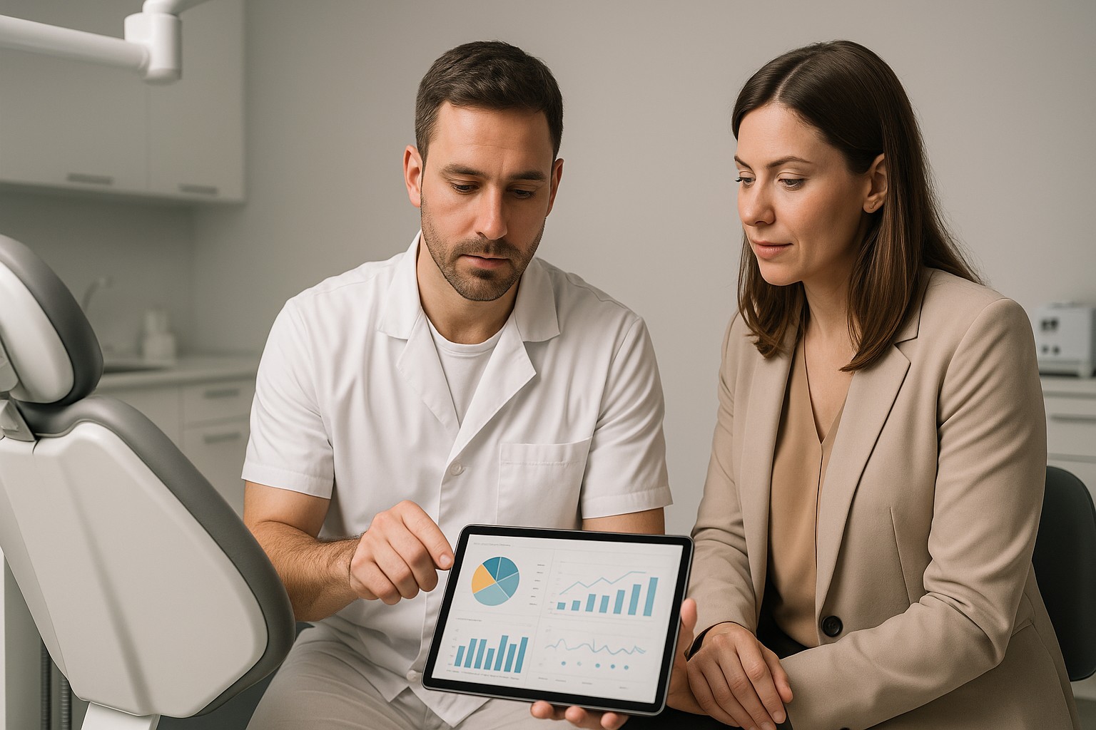 Dashboards na clínica odontológica: transforme dados em decisões semanais