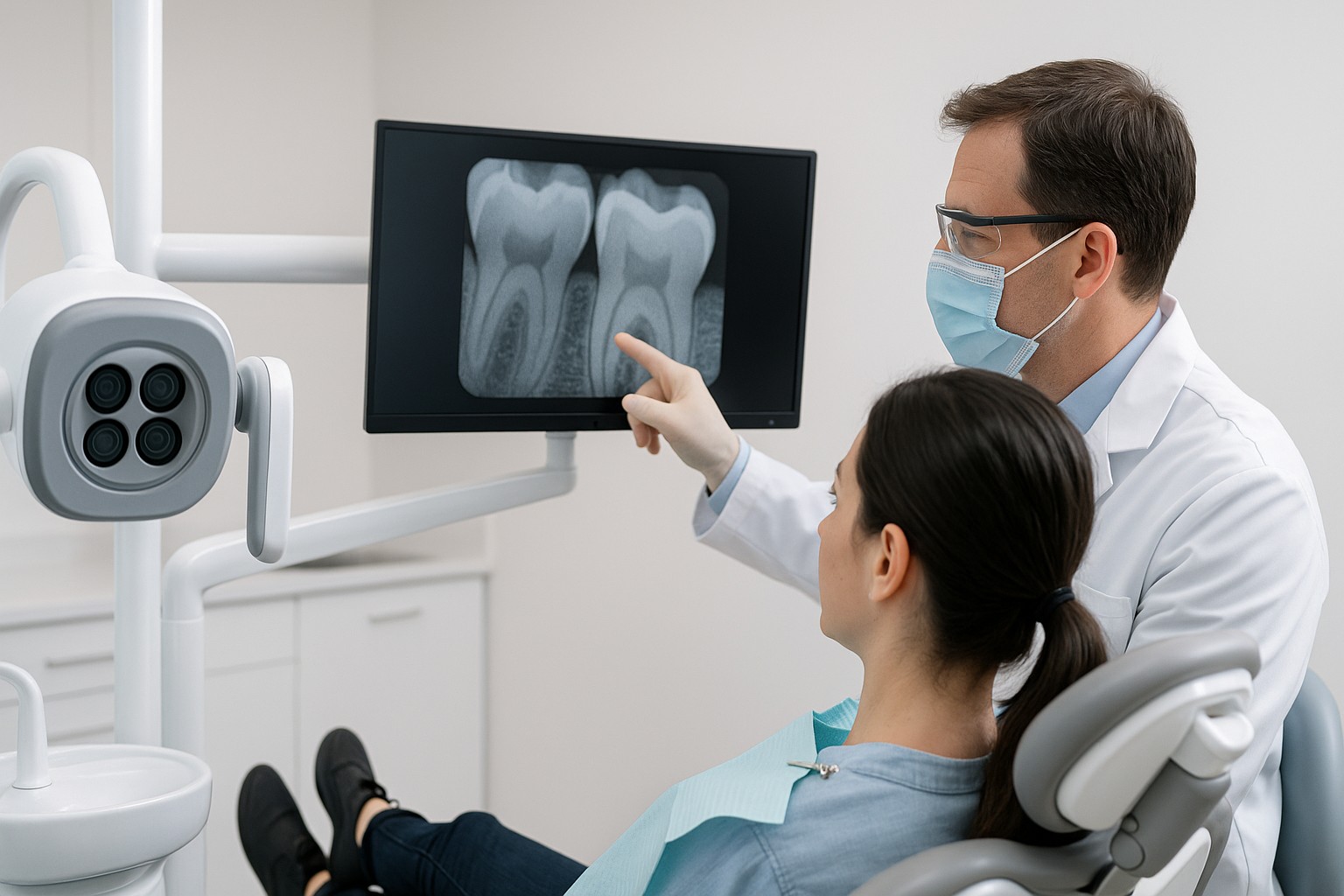 Detecção de cárie com NIR (near‑infrared): quando usar e como registrar