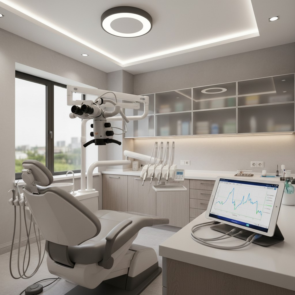 Endodontia sob controle: motores inteligentes e dados que elevam a clínica