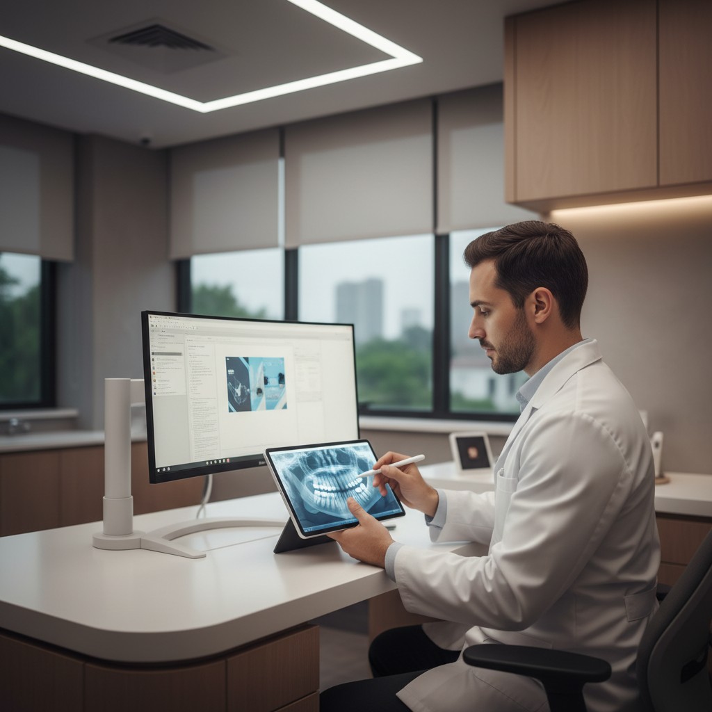 Escrita que vira dado: caneta digital na rotina odontológica