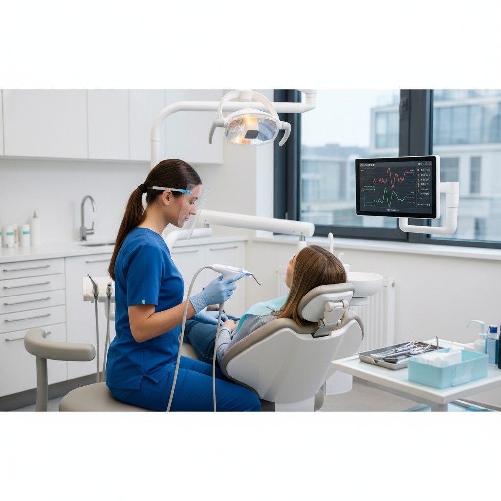 Feedback háptico na odontologia: precisão manual com sensores