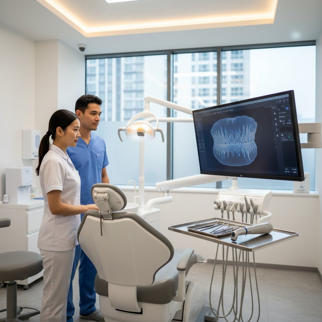 Fluxo digital no consultório: como integrar scanner, CAD/CAM e agenda