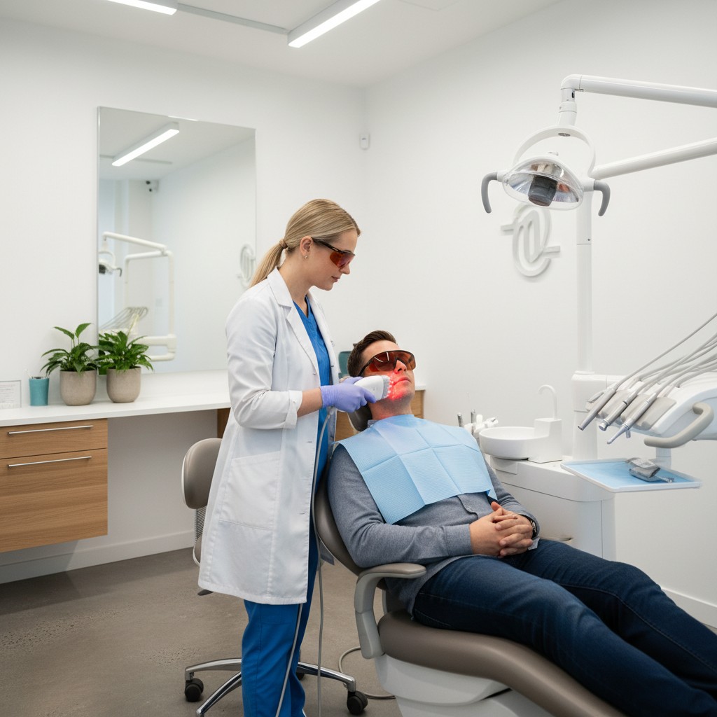 Fotobiomodulação clínica na odontologia: como aplicar com segurança e resultado