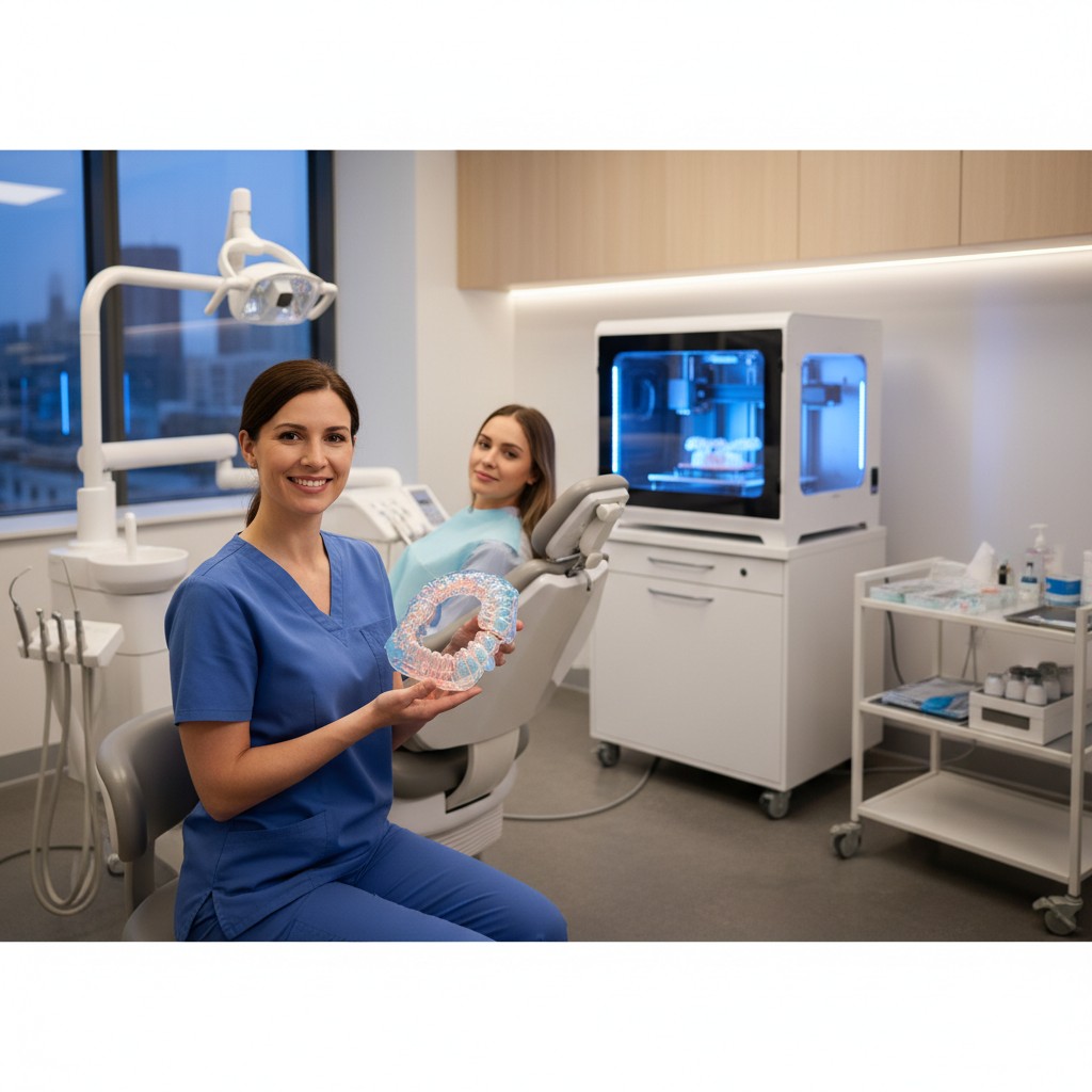 Impressão 4D na odontologia: dispositivos que se ajustam no paciente