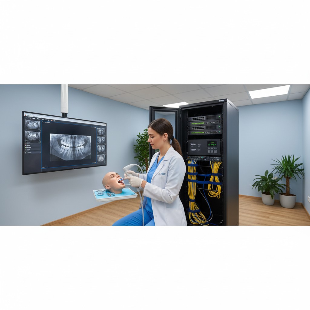 Infraestrutura que entrega: energia e rede para a prática odontológica