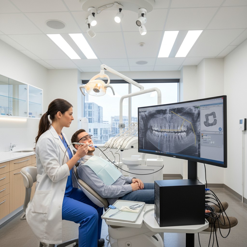 Navegação dinâmica no consultório: precisão em endodontia e cirurgia