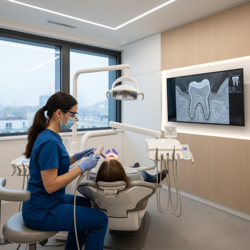 OCT na odontologia: microimagem em tempo real que orienta a clínica