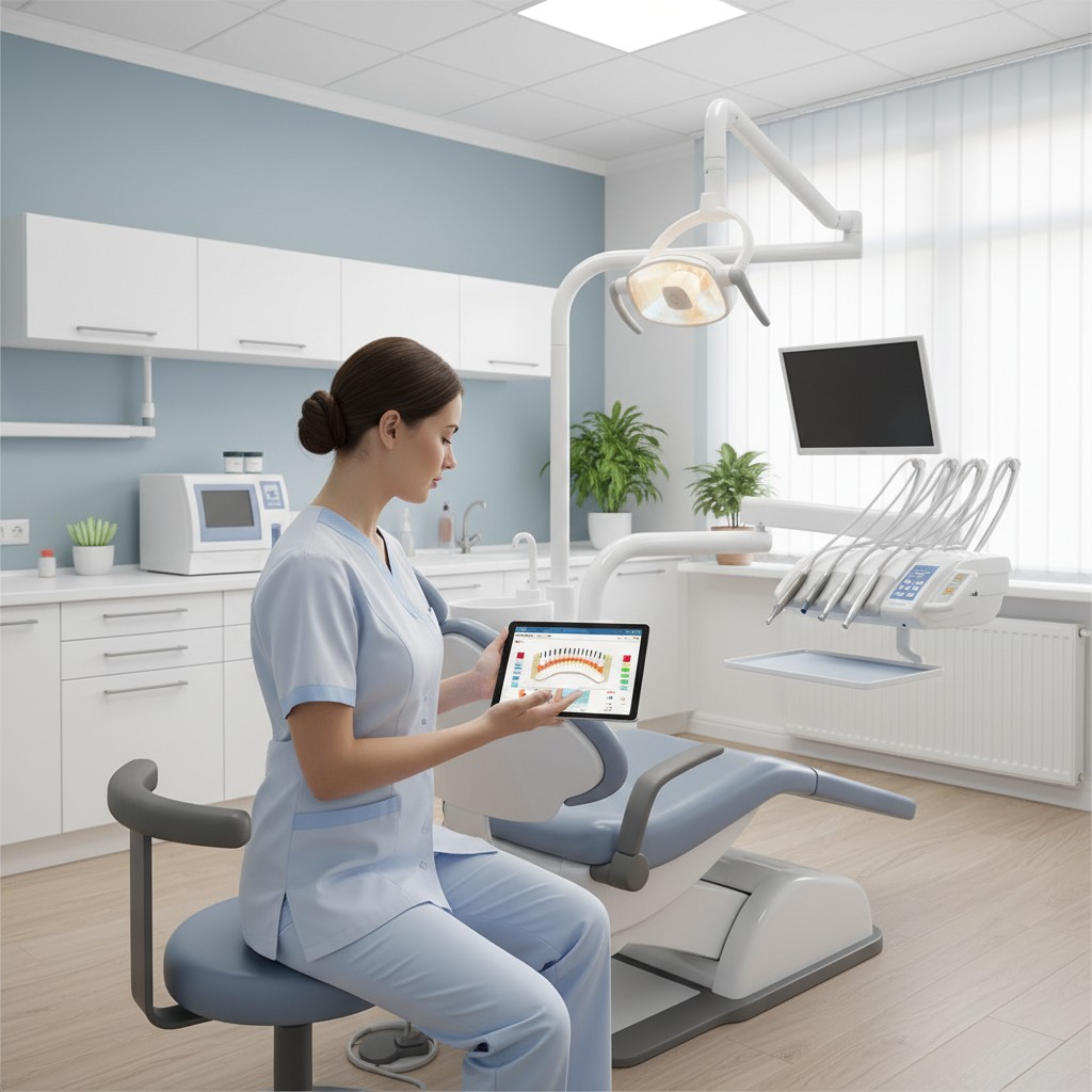 Odontologia com odontograma digital: padronize diagnóstico e plano sem retrabalho