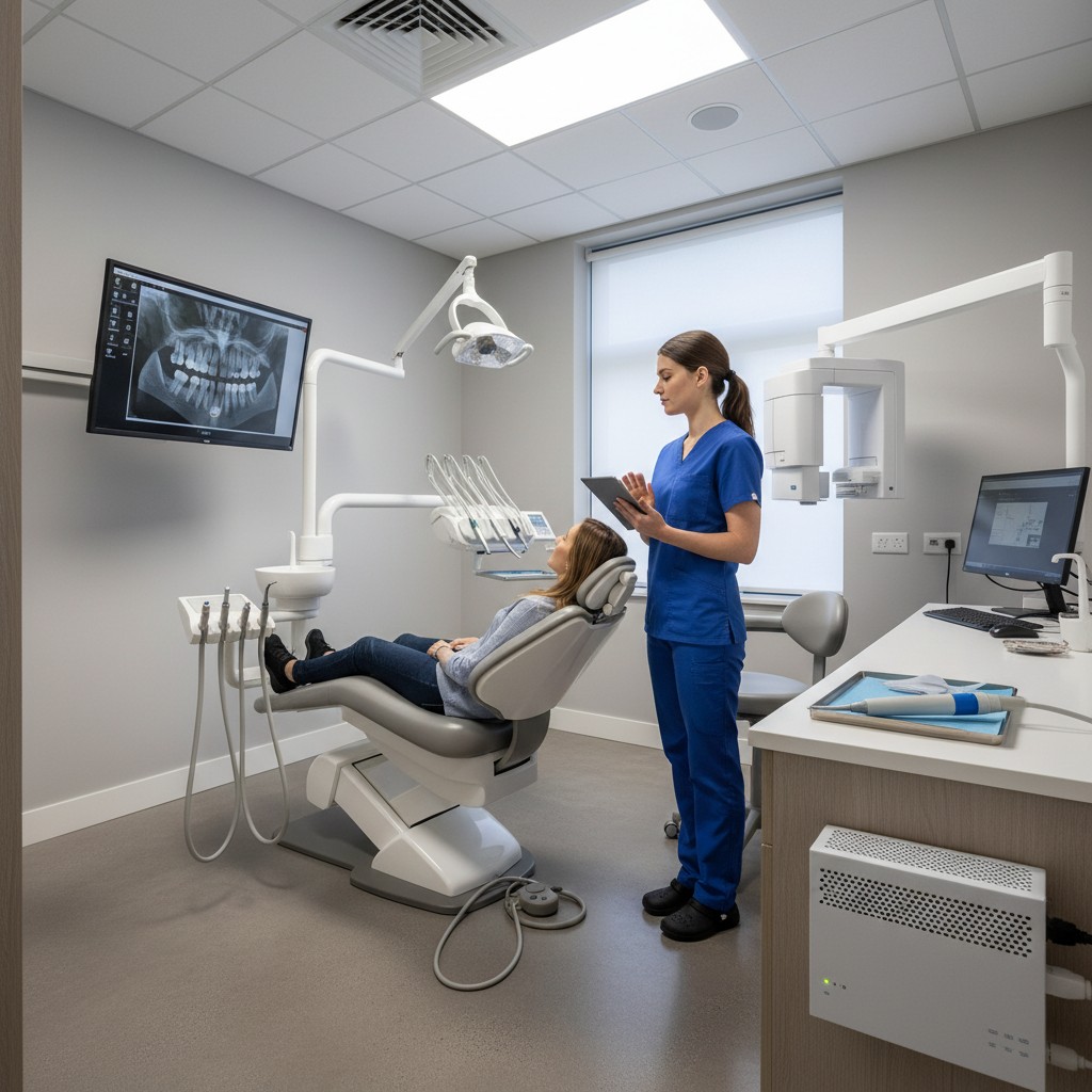 Quando o Wi‑Fi cai: odontologia off‑line que mantém a clínica rodando