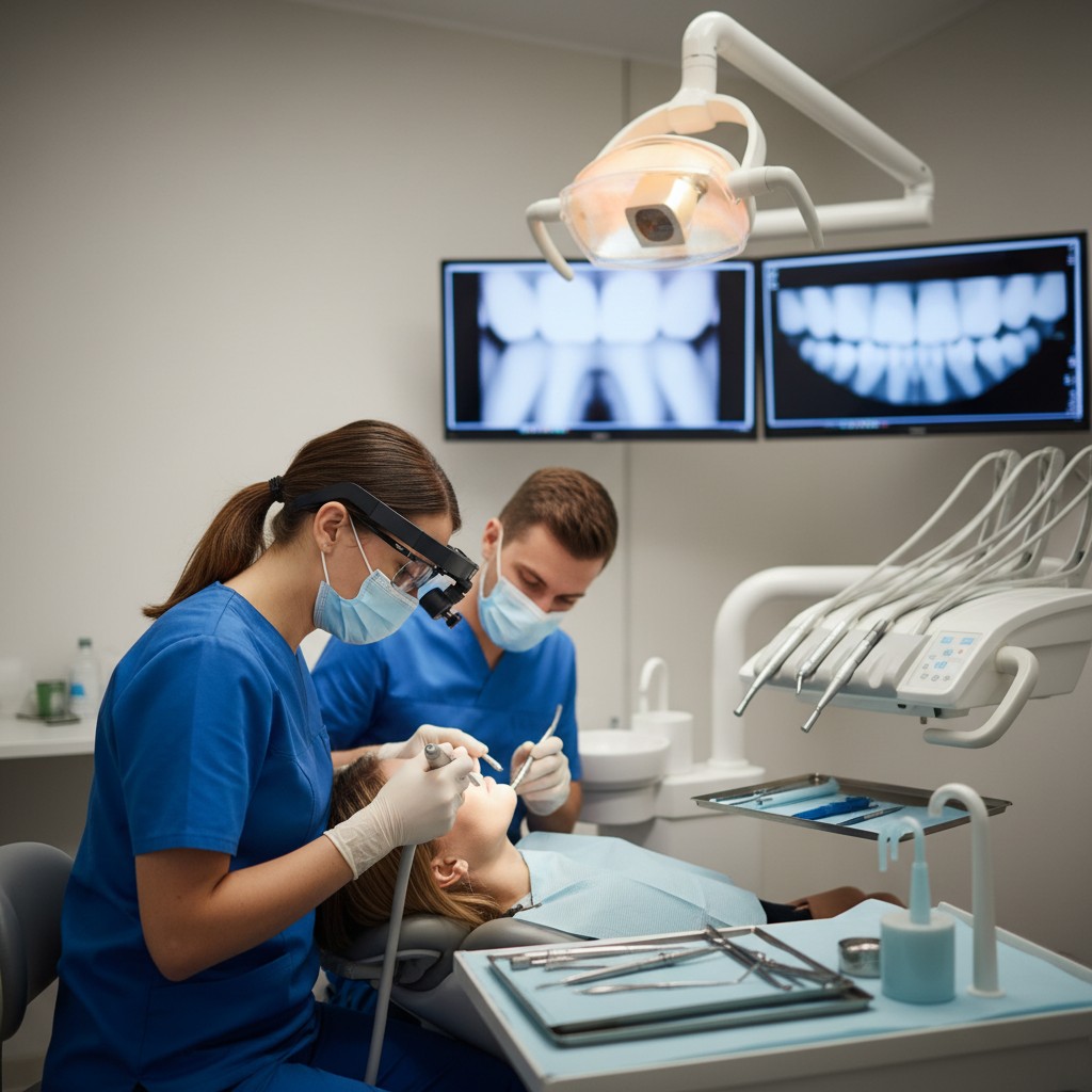 Rastreamento ocular do dentista: precisão, segurança e treinamento na prática