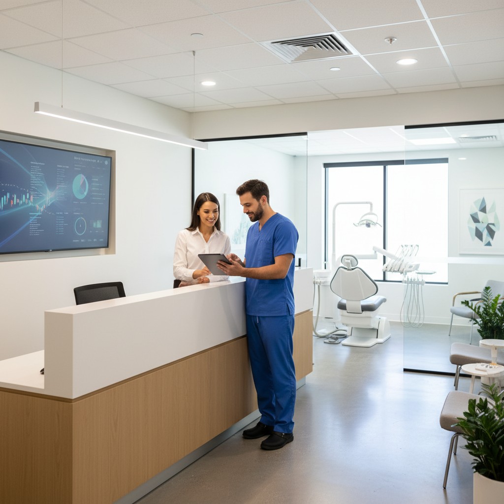 Receita clínica no tempo certo: tecnologia para fechar cada cobrança