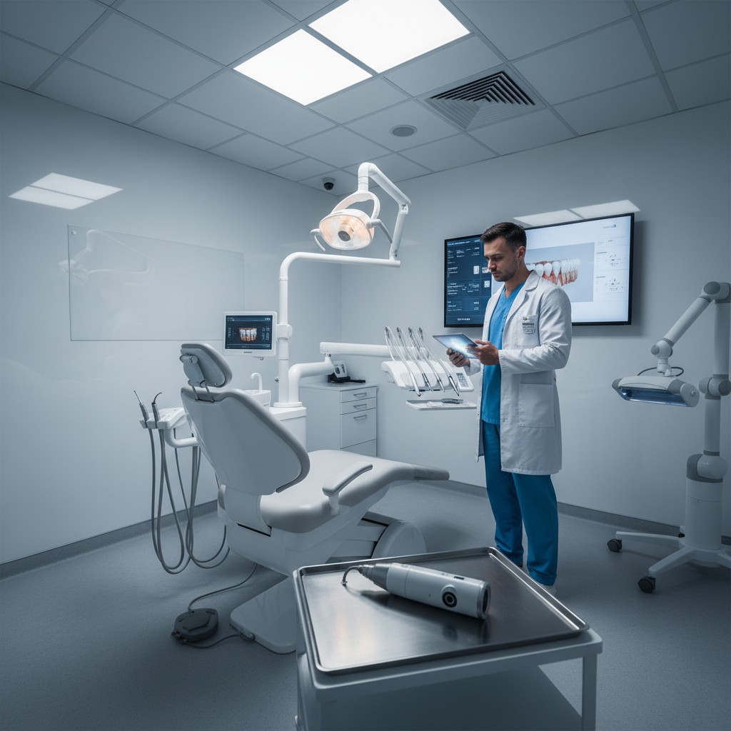 Sala clínica inteligente: automações que elevam precisão e fluxo