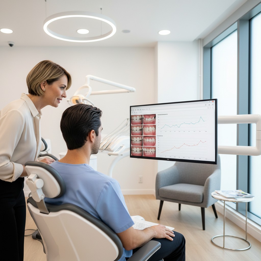 SEO clínico na odontologia: dados da cadeira que atraem pacientes certos