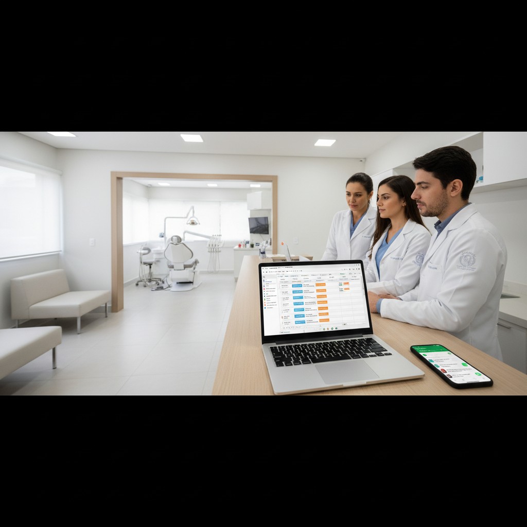 Sistema odontológico com agenda e WhatsApp: Siodonto na rotina