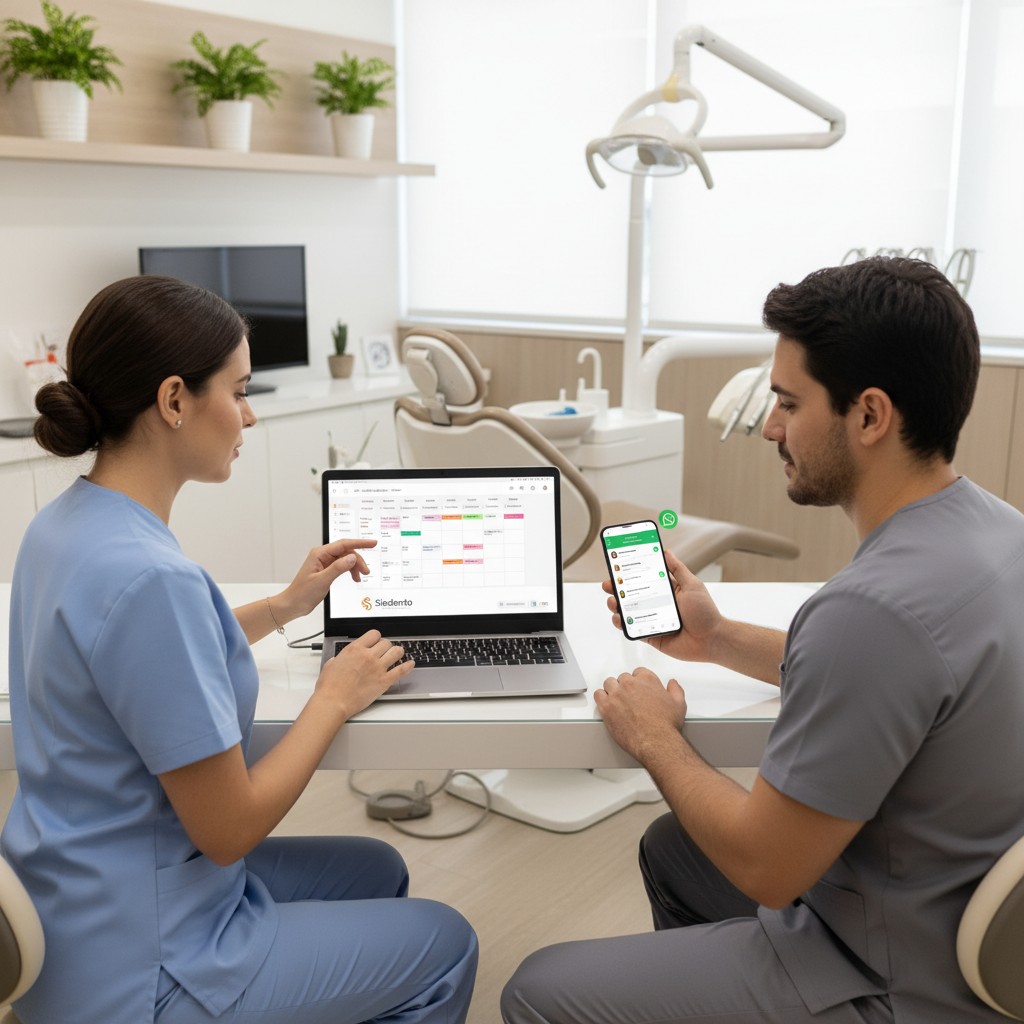 Sistema odontológico para clínica pequena: produtividade com Siodonto