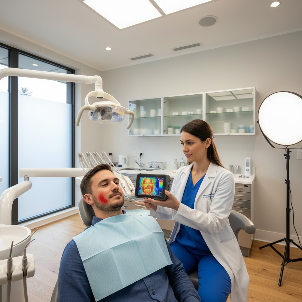 Termografia clínica em odontologia: decisões rápidas sem radiação