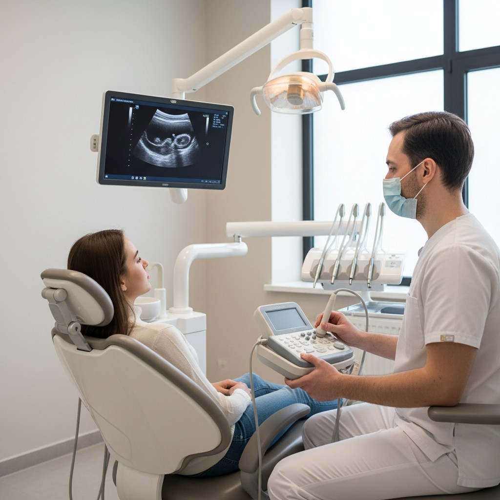 Ultrassom à mão na odontologia: decisões rápidas e seguras no consultório