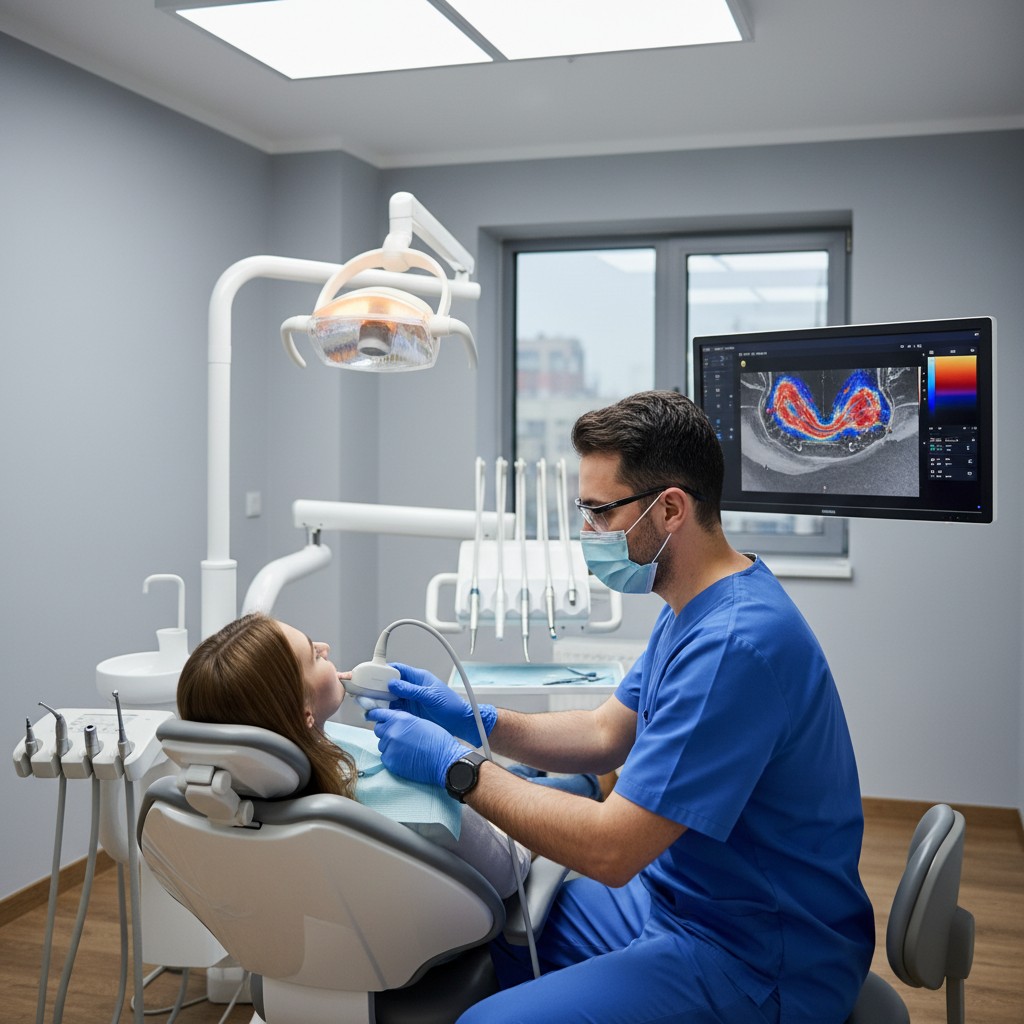 Ultrassom clínico na odontologia: segurança em enxertos e injetáveis