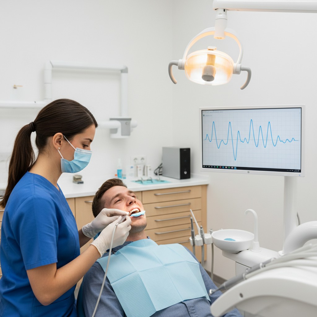 Vitalidade pulpar em foco: medição objetiva que guia a conduta